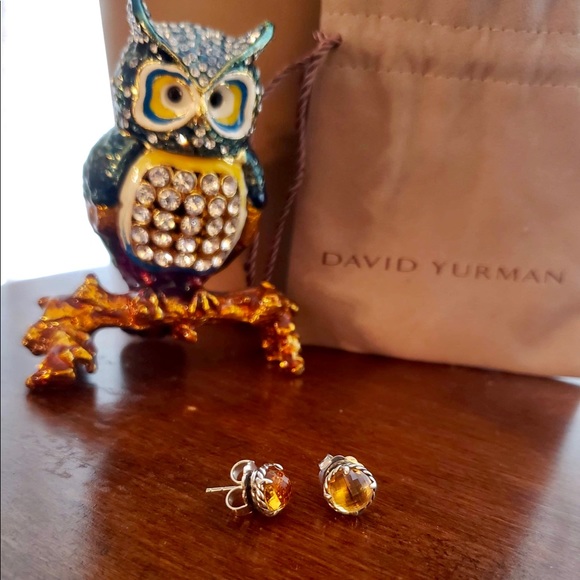 Chateline Earring with Citrine